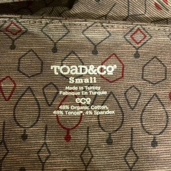 Toad & Co womens dress Small 4 6 Rosalinda falcon brown fit flare stretch 3/4 - Picture 5 of 9